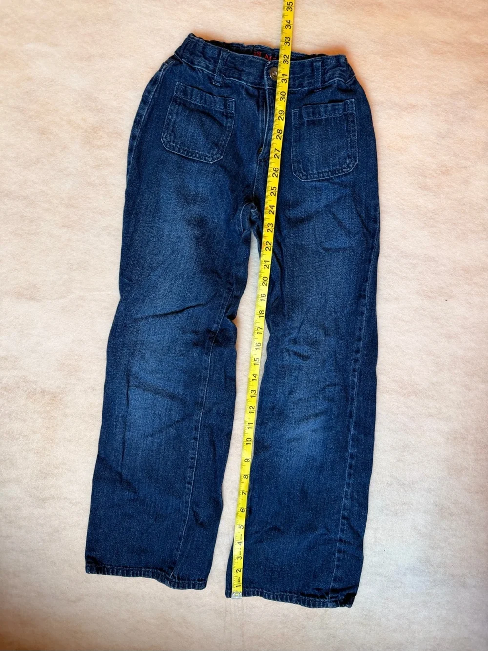 Children’s Place Dark Blue Wide-Leg Jeans